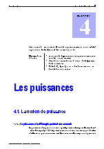 Chap 4 : les puissances (170Ko)